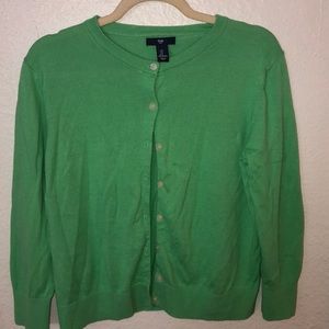 Green CARDIGAN